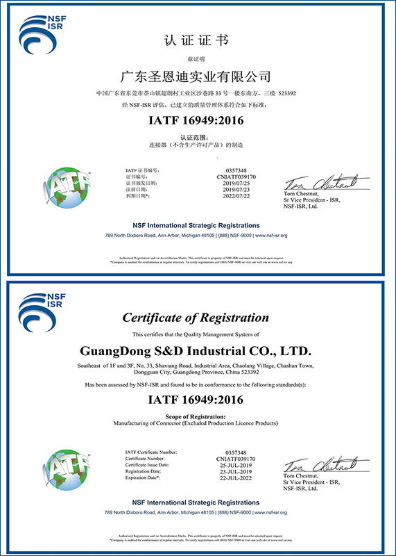 IATF16949-2016認證